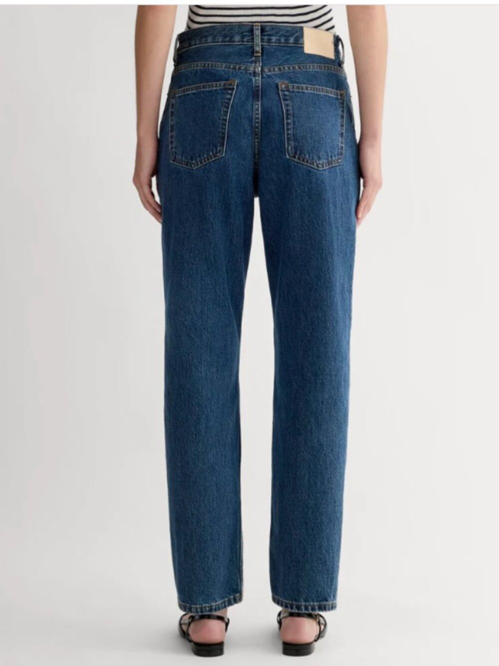 EVERLANE The 90s Cheeky Jeans Organic Cotton Size 29 Regular High Rise Straight - Picture 3 of 10